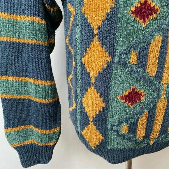 Vintage Dior Hand Knit Heavyweight Sweater - Picture 3 of 14